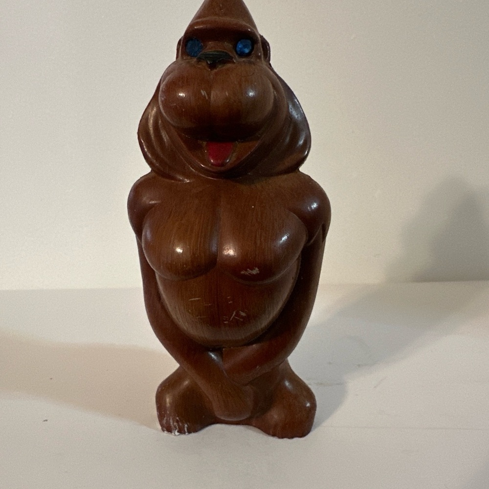 Brown Gorilla Home Art Sculpture
